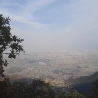 kathmandu valley view from champadevi